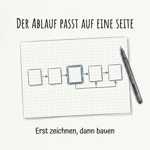 Beispielbild handgezeichnet